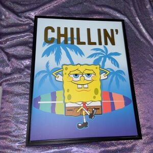SpongeBob Canvas Wall Decor
